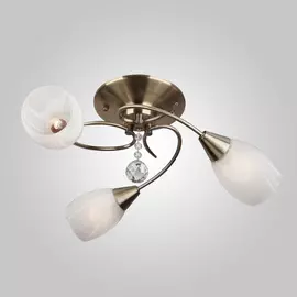Потолочная люстра Eurosvet Virginia 30100/3 античная бронза