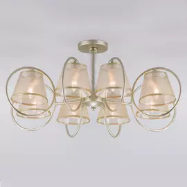 Потолочная люстра Eurosvet Volante 60093/8 перламутровое золото