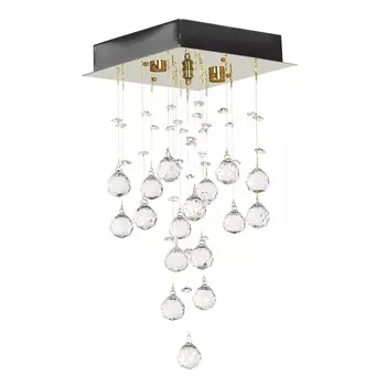 Потолочная хрустальная люстра Arti Lampadari Flusso Flusso H 1.4.20.61