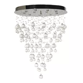 Потолочная хрустальная люстра Arti Lampadari Flusso Flusso H 1.4.55.61