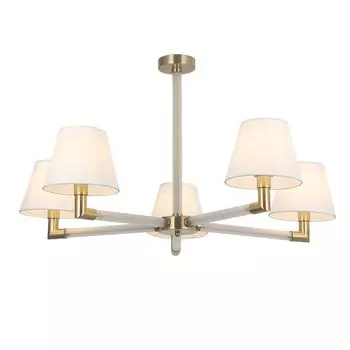 Потолочная люстра Gerhort G11112 G11112/5BRS+CL WT