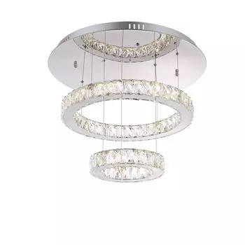 Потолочная хрустальная люстра Globo Amur 49350D2