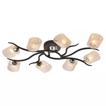 Потолочная люстра ID lamp Amarillo 207/8PF-Black