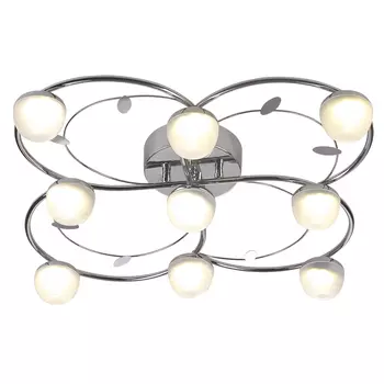 Потолочная люстра ID lamp Baltimore 225/9PF-Chrome