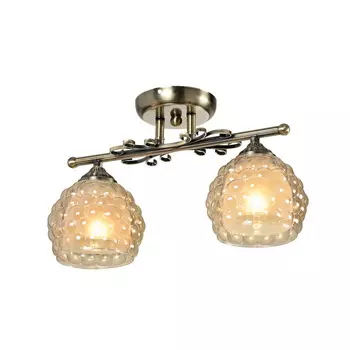 Потолочная люстра ID lamp Bella 285/2PF-Oldbronze