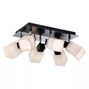 Потолочная люстра ID lamp Charlotte 360/6PF-Blackchrome