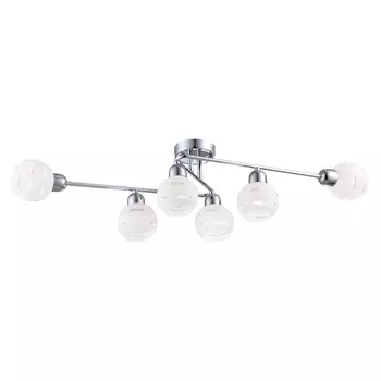 Потолочная люстра ID lamp Chattanooga 361/6A-Whitechrome