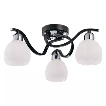 Потолочная люстра ID lamp Coral Springs 389/3PF-Blackchrome