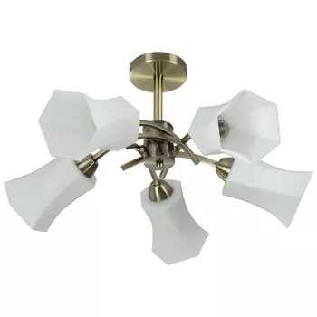 Потолочная люстра ID lamp Denver 870/5PF-Oldbronze