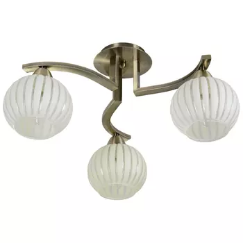 Потолочная люстра ID lamp Detroit 863/3PF-Oldbronze