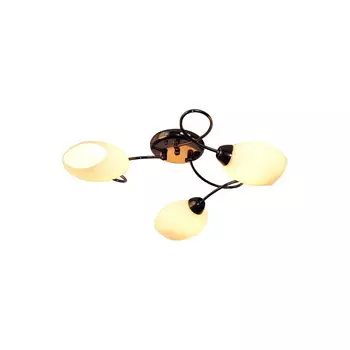 Потолочная люстра ID lamp Elda 853/3PF-Blackchrome