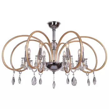 Потолочная люстра ID lamp Fayetteville 496/8-Dorato