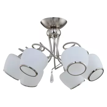 Потолочная люстра ID lamp Fort Collins 802/6PF-Whitechrome