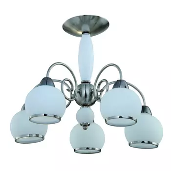 Потолочная люстра ID lamp Fort Collins 806/5PF-Whitechrome