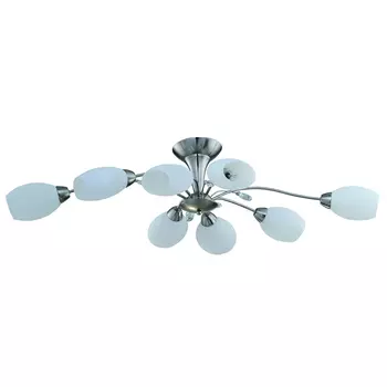 Потолочная люстра ID lamp Fort Wayne 830/8PF-Whitechrome