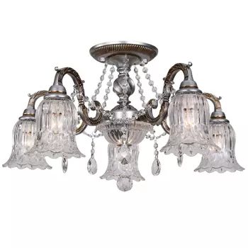 Потолочная люстра ID lamp Honolulu 260/6PF-Whiteplati