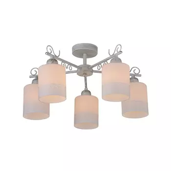 Потолочная люстра ID lamp Ileria 848/5PF-Whitepati