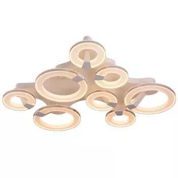 Потолочная люстра ID lamp Irving 397/L8PF-LEDWhitechrome
