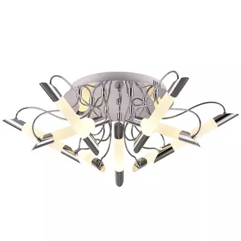 Потолочная люстра ID lamp Joliet 401/9PF-LEDChrome