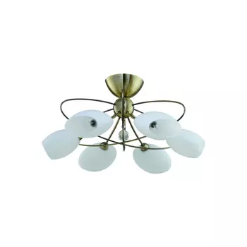 Потолочная люстра ID lamp Perlite 818/6PF-Oldbronze