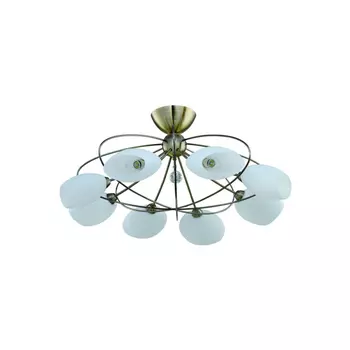 Потолочная люстра ID lamp Perlite 818/8PF-Oldbronze