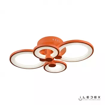 Потолочная люстра ILedex Ring A001/4 ORANGE