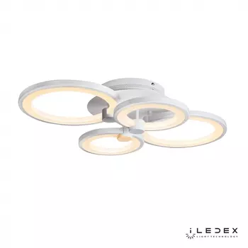 Потолочная люстра ILedex Ring A001/4 WH