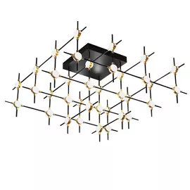 Потолочная люстра Delight Collection Molecular MX18001067-36A black/go