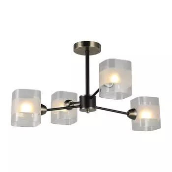 Потолочная люстра IMEX MD.51742-4-S-BK+AB