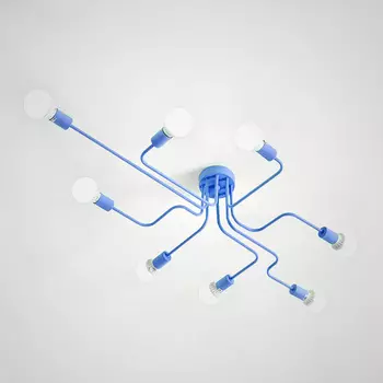 Потолочная люстра ImperiumLoft Schemeblue01 102021-26