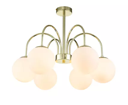 Потолочная люстра Indigo Voga V000325 13017/6R Gold