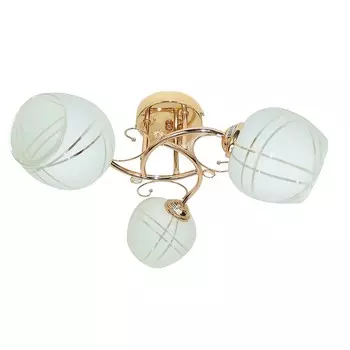 Потолочная люстра ЭкономСвет 10032 10032/3FGD WT