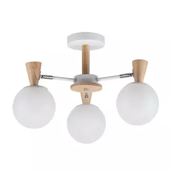 Потолочная люстра ЭкономСвет 10047 10047/3WT+WD+CR WT