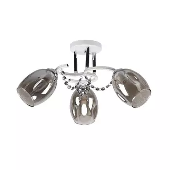 Потолочная люстра ЭкономСвет 10051 10051/3CR+WT GR