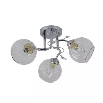 Потолочная люстра ЭкономСвет 10053 10053/3CR CL