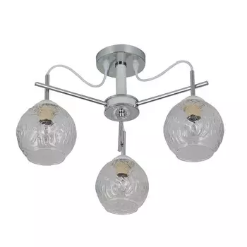 Потолочная люстра ЭкономСвет 10058 10058/3CR+WT CL