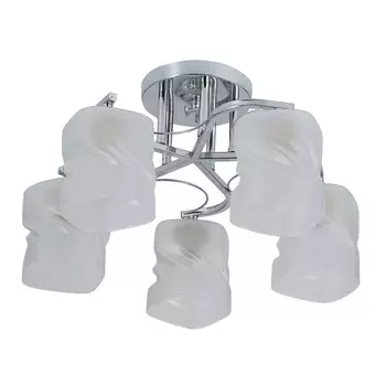 Потолочная люстра ЭкономСвет 10073 10073/5CR WT