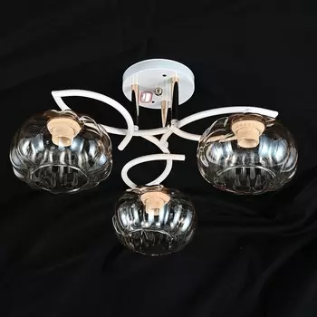 Потолочная люстра ЭкономСвет 10079 10079/3WT+FGD TEA