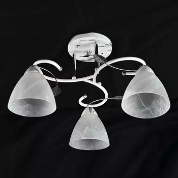 Потолочная люстра ЭкономСвет 10093 10093/3MR+WT+CR WT