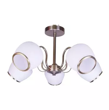 Потолочная люстра ЭкономСвет 12133 12133/5AB WT