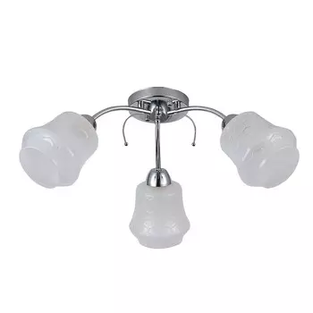 Потолочная люстра ЭкономСвет 12171 12171/3CR WT