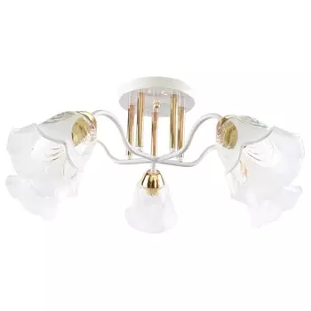 Потолочная люстра ЭкономСвет 12241 12241/5WT+FGD CL