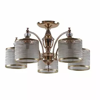 Потолочная люстра ЭкономСвет 13144 13144/5FGD GD