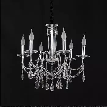 Потолочная люстра ЭкономСвет 15006 15006/6CR+CL