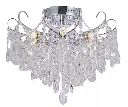 Потолочная люстра ЭкономСвет 15506 15506/6CR CL WTLED