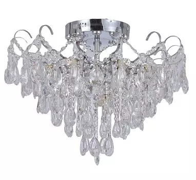 Потолочная люстра ЭкономСвет 15506 15506/9CR CL WTLED