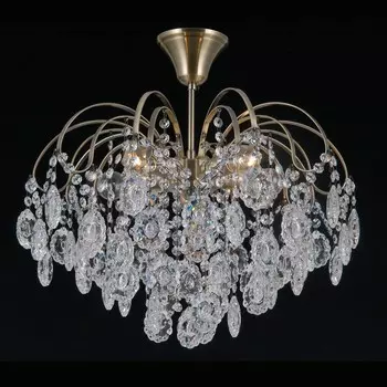 Потолочная люстра ЭкономСвет 15540 15540/5AB+CL