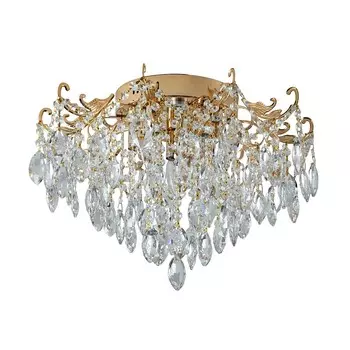 Потолочная люстра ЭкономСвет 15543 15543/8+8FGD+CL WTLED