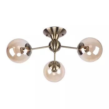 Потолочная люстра ЭкономСвет 20905 20905/3AB AMB