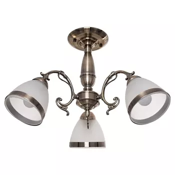 Потолочная люстра ЭкономСвет 30280 30280/3AB WT